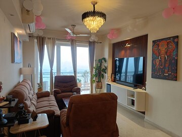 Living Room in 3 BHK Apartment at DLF The Skycourt, Sector 86 – for Rent