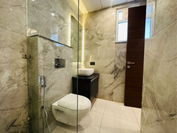 Bathroom in 3 BHK Builder Floor at Anant Raj The Estate Residences, Sector 63a – for Sale