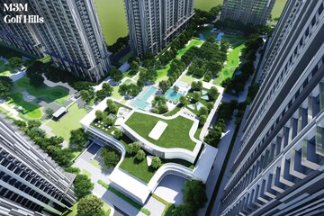 Balcony in 4 BHK Apartment at M3M Golf Hills, Sector 79 – for Sale