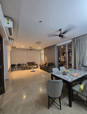 Living Room in 3 BHK Apartment at One Hiranandani Park, Ghodbunder Road – for Rent