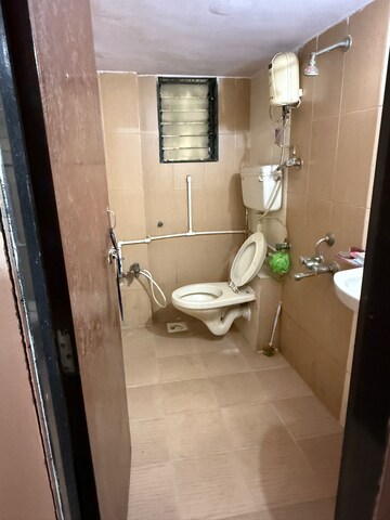 Bathroom in 1 BHK Apartment at Space Ashley Garden, Gaurav Sankalp – for Rent