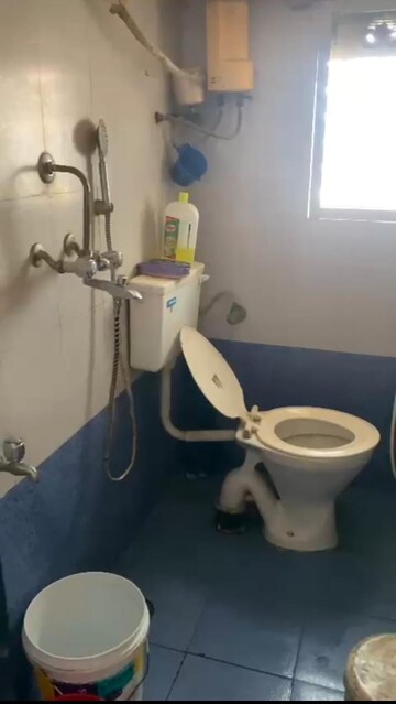 Bathroom in 1 RK Apartment at Vasundhara CHS Gokuldham, Gokuldham Colony – for Sale