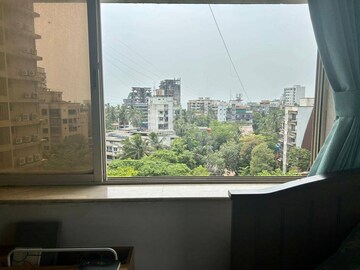 Balcony in 3 BHK Apartment at Silver Springa Apartment, Bandra West – for Rent