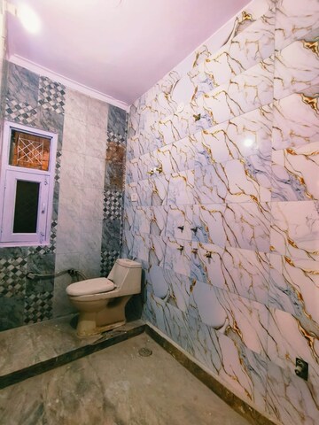 Bathroom in 2 BHK Builder Floor at Dwarka Mor – for Rent