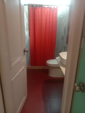 Bathroom in 3 BHK Apartment at Hiranandani Gardens Lake Castle, Powai – for Rent
