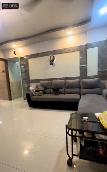 Living Room in 3 BHK Apartment at Unique Heights CHS, Mira Road – for Rent