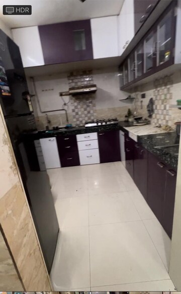 Kitchen in 3 BHK Apartment at Unique Heights CHS, Mira Road – for Rent