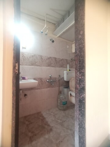 Bathroom in 2 BHK Apartment at Sumit Greendale, Virar West – for Rent