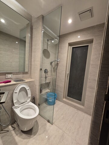 Bathroom in 2 BHK Apartment at One Hiranandani Park, Ghodbunder Road – for Rent