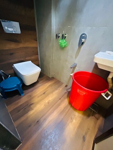 Bathroom in 2 BHK Apartment at Seawoods – for Sale