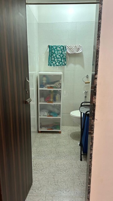 Bathroom in 1 BHK Apartment at Dharti Presidio, Malad West – for Sale