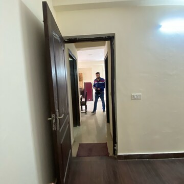 Building Lobby in 3 BHK Apartment at Aims Golf City, Noida Central – for Rent