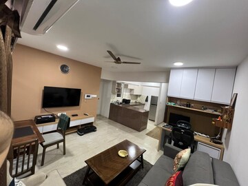 Master Bedroom in 1 BHK Apartment at Omkar Meridia, Kurla West – for Rent