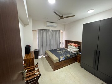 Living Room in 1 BHK Apartment at Omkar Meridia, Kurla West – for Rent