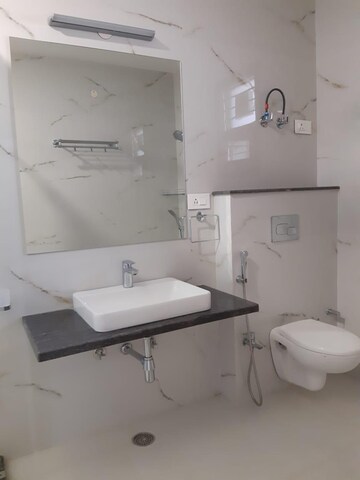 Bathroom in 2 BHK Builder Floor at DLF Vibhuti Khand, Gomti Nagar – for Rent