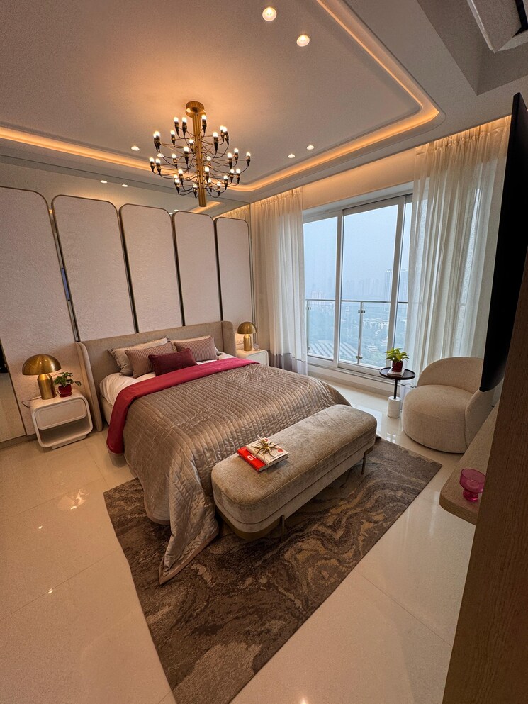 Bedroom, lodha-sterling 3.5 Bedroom 1500 Sq.Ft. Apartment In Kolshet Road Thane 8081246