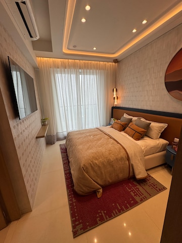 Living Room in 3.5 BHK Apartment at Lodha Sterling, Kolshet Road – for Sale