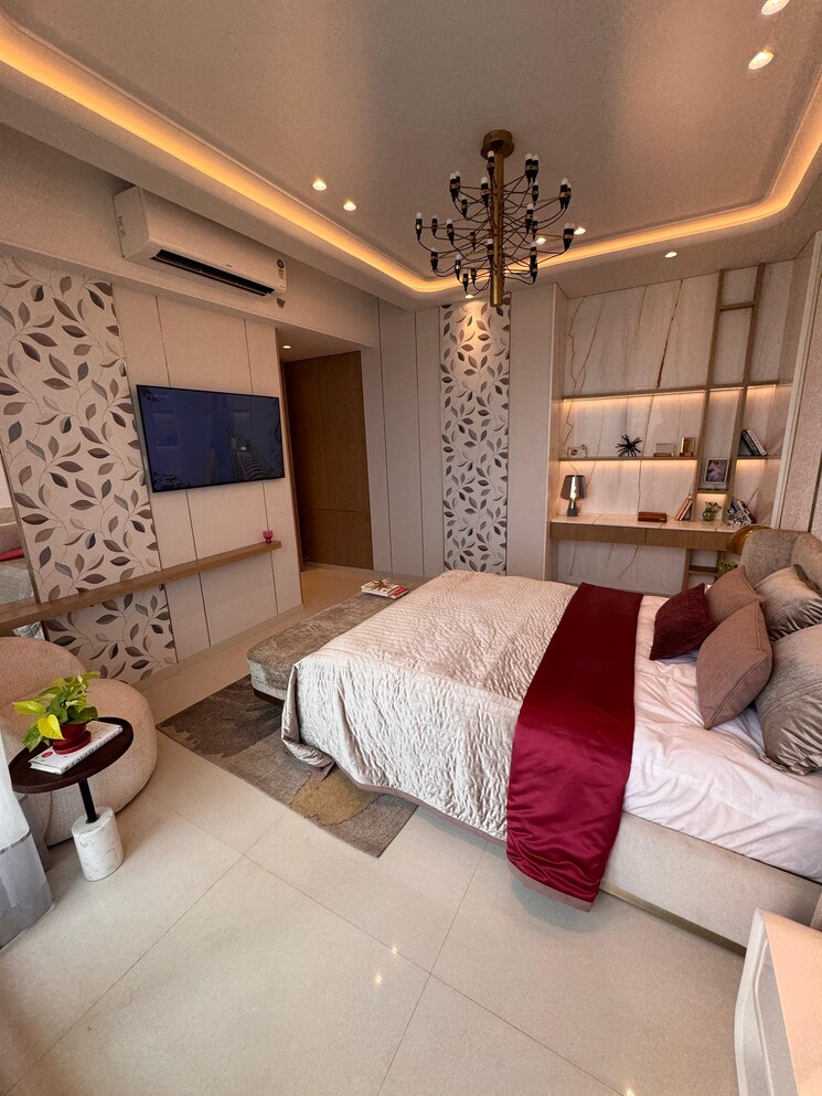 Living Room, lodha-sterling 3.5 Bedroom 1500 Sq.Ft. Apartment In Kolshet Road Thane 8081246