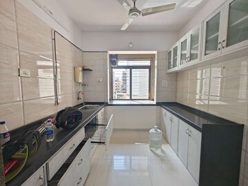 Kitchen in 3 BHK Apartment at Akshar Alvario, Seawoods – for Rent