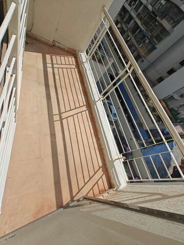 Balcony in 3 BHK Apartment at Akshar Alvario, Seawoods – for Rent