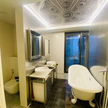 Attached Bathroom in 4 BHK Apartment at Lodha Evoq, Wadala Truck Terminal – for Rent