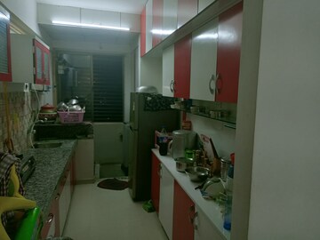 Kitchen in 3 BHK Apartment at Sahaj Solarium, Vasna – for Rent