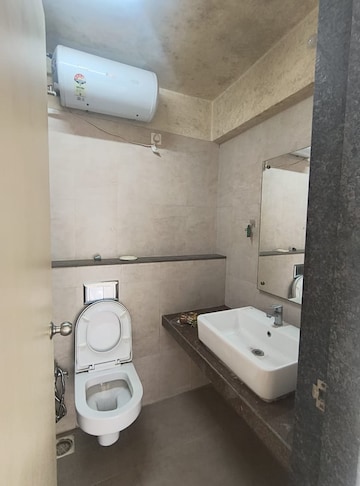 Bathroom in 2 BHK Apartment at Rustomjee Erika, Bandra East – for Rent