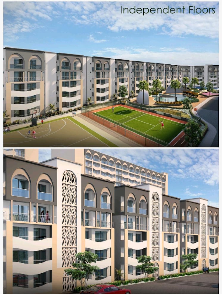 Exterior View, nimbus-the-palm-village 3 Bedroom 2100 Sq.Ft. Apartment In Sector 22a Yamuna Expressway Greater Noida 8081327