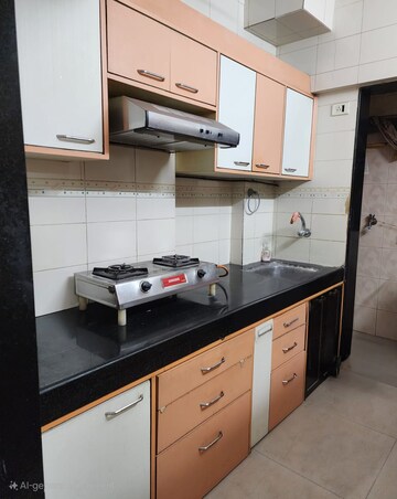 Kitchen in 2 BHK Apartment at Mulund West – for Sale