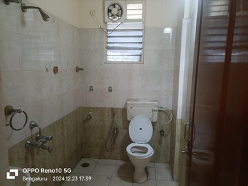 Bathroom in 3 BHK Builder Floor at Hsr Layout – for Rent