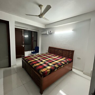 Bedroom in 3 BHK Builder Floor at Ansal Sushant Lok I, Sector 43 – for Rent