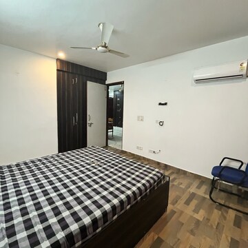Bedroom in 3 BHK Builder Floor at Ansal Sushant Lok I, Sector 43 – for Rent