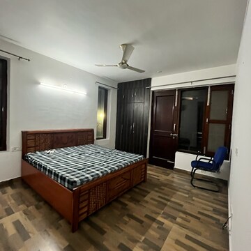 Bedroom in 3 BHK Builder Floor at Ansal Sushant Lok I, Sector 43 – for Rent