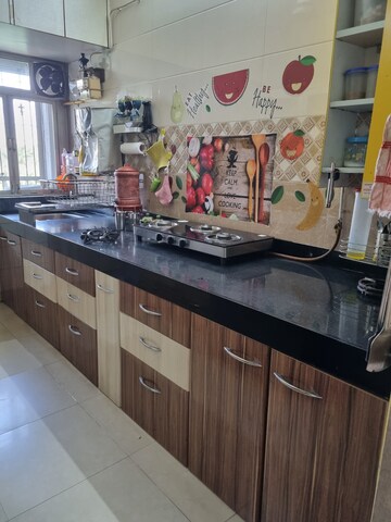 Kitchen in 1 BHK Apartment at Siddeshwar Heights, Panch Pakhadi – for Sale