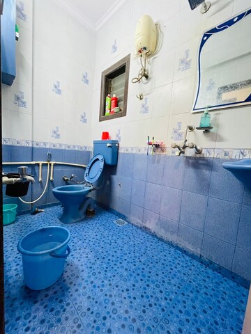 Bathroom in 3 BHK Apartment at T Bhimjyani Neelkanth Woods, Manpada – for Sale