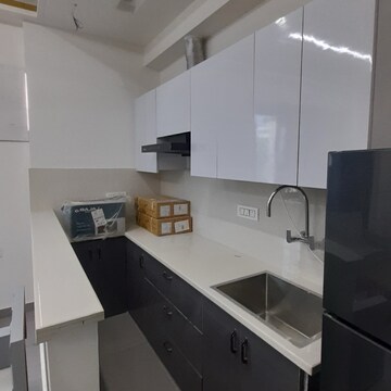 Kitchen in 1 BHK Builder Floor at Ansal Sushant Lok I, Sector 43 – for Rent