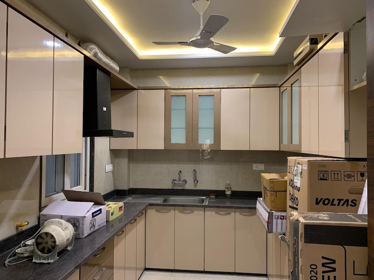 Kitchen, gomti nagar 2 Bedroom 1000 Sq.Ft. Builder Floor In Gomti Nagar Lucknow 8081584