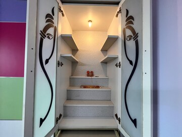 Staircase in 2.5 BHK Apartment at Provident Harmony, Thanisandra Main Road – for Rent
