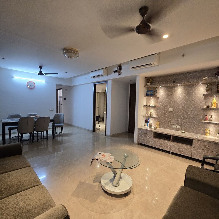 Living Room, one-hiranandani-park 3 Bedroom 1200 Sq.Ft. Apartment In Brahmand Thane 8081648