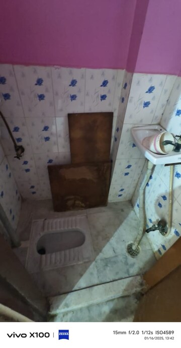 Bathroom in 2 BHK Apartment at Shaheen Bagh – for Sale