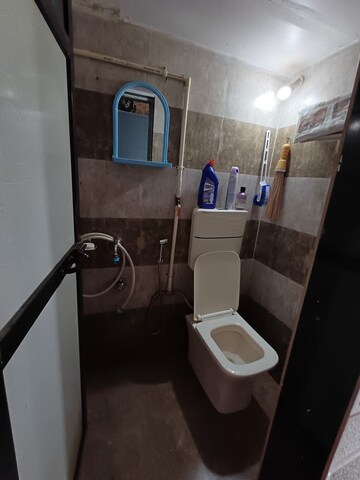 Bathroom in 2 BHK Apartment at Gaurav Valley, Mira Road – for Sale