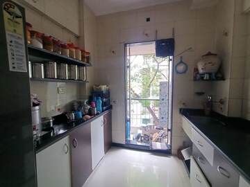 Kitchen in 2 BHK Apartment at Gaurav Valley, Mira Road – for Sale
