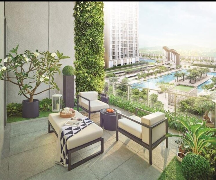 Balcony, new-cuffe-parade 3 Bedroom 1321 Sq.Ft. Apartment In Wadala Mumbai 8081748