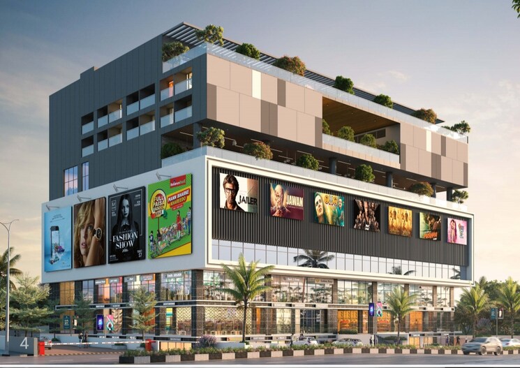 Exterior View, aishwaryam-one-moshi Commercial Office Space 360 Sq.Ft. In Moshi Pune 8081834