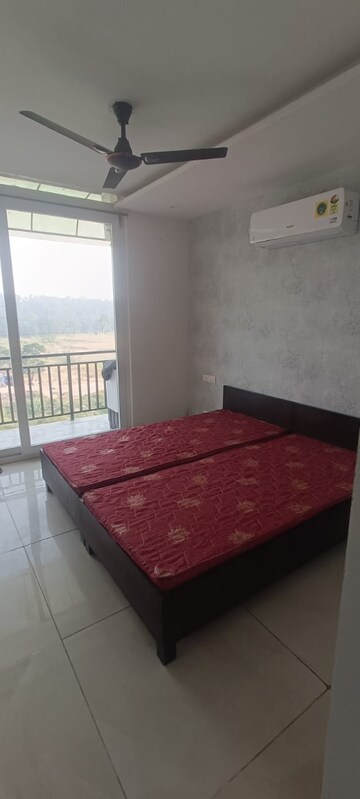 Bedroom in 3 BHK Apartment at Motia Blue Ridge, Dhakoli Village – for Rent