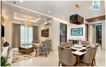 Living Room in 3 BHK Apartment at Motiaz Royal Citi, Ambala Highway – for Rent
