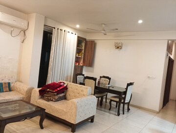 Living Room in 2 BHK Apartment at Sushma Crescent, Dhakoli Village – for Rent