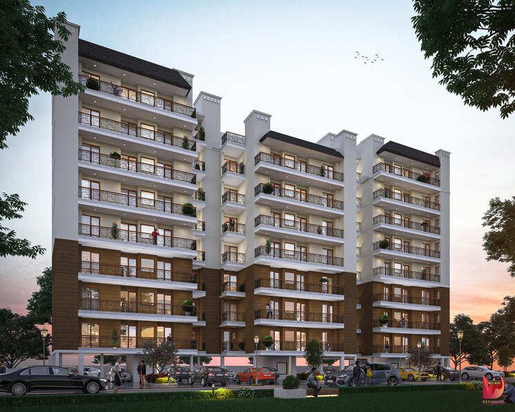Exterior View, sunny enclave 3 Bedroom 1547 Sq.Ft. Apartment In Sunny Enclave Mohali 8081929