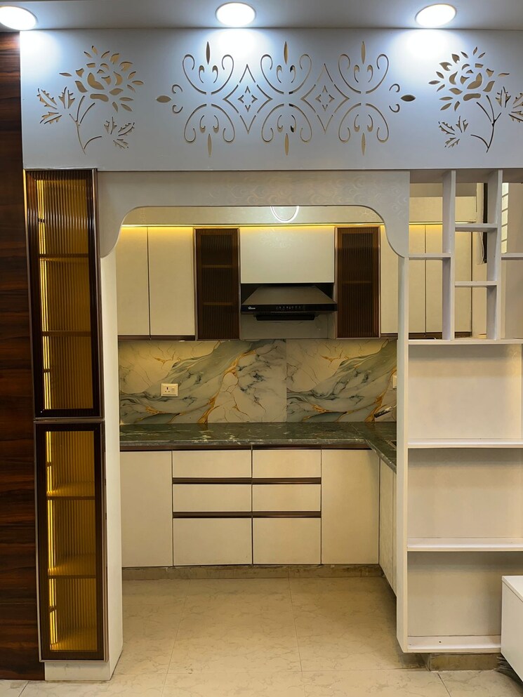 Kitchen, smart-lane 2 Bedroom 900 Sq.Ft. Builder Floor In Niti Khand Ghaziabad 8081899