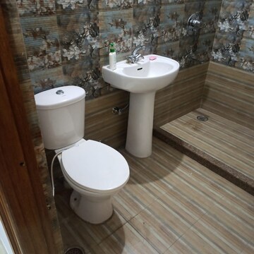 Bathroom in 3 BHK Apartment at Mona Townships Greens 2, Ghazipur – for Rent